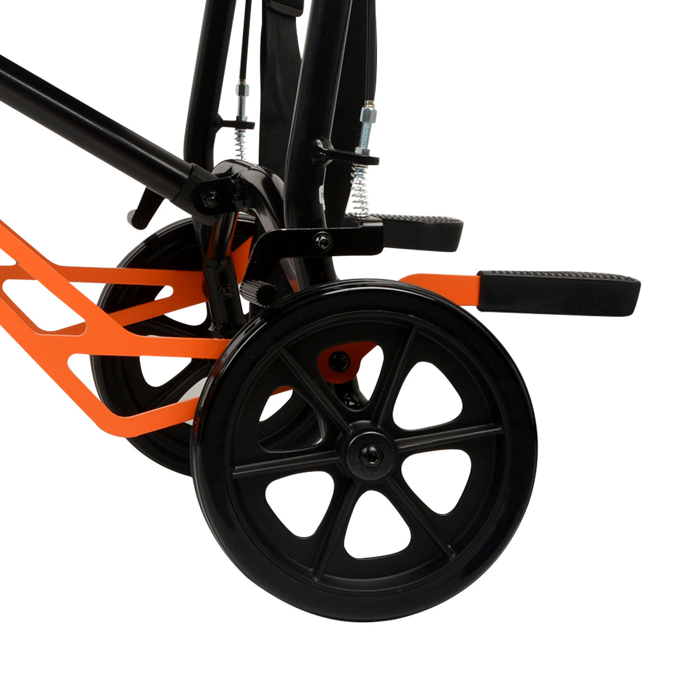 Eazingo Wheelchair,Blue and Orange